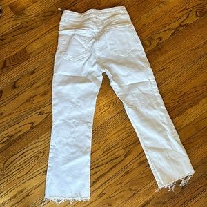 Zara White Jeans